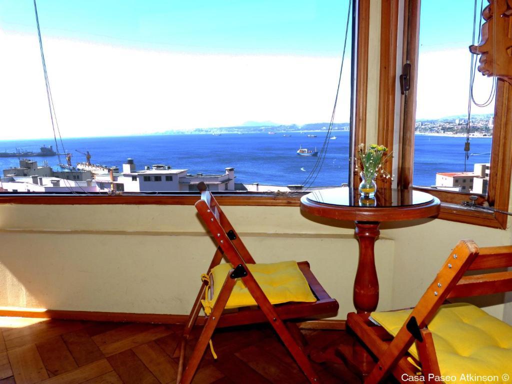 Casa Paseo Atkinson B&B Valparaíso Rom bilde